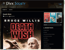 Tablet Screenshot of divxsociety.mirrorz.com