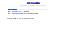 Tablet Screenshot of abap.mirrorz.com